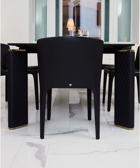 Versace Home Furniture Versace Furniture, Classic Cabinets, Porcelain Decor, Glamour Decor, Chic Chair, Luxury Lamps, Versace Home, Elegant Sofa, Kitchen Room Design