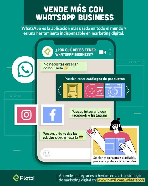 Curso de WhatsApp Business Comunity Manager, Whatsapp Business, Whatsapp Marketing, Community Manager, Marketing Digital, Digital Marketing, Social Media, Marketing, Instagram