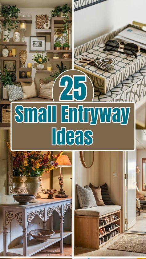 25 Small Entryway Ideas – The DIY Desire