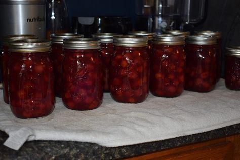 Homemade Chili Beans, Maple Baked Beans, Cherry Pie Filling Recipes, Preserving Recipes, Canning Cherry Pie Filling, Pie Filling Recipes, Sweet N Sour Chicken, Raspberry Sauce, Taco Sauce