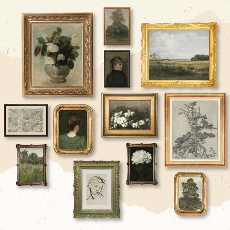 PRICES MAY VARY. Vintage Wall Decor: Elevate your space with the allure of vintage art prints. These vintage pictures are the perfect addition to your vintage room decor, bringing a touch of nostalgia to any living room, kitchen, bedroom, or bathroom Complete Vintage Posters Set: Our vintage artwork set includes 3 8x10", 4 5x7", and 5 4x6" vintage prints, perfect for creating a stunning gallery wall art display. From antique prints, botanical prints, eclectic wall art to moody decor, this poster Posters Gallery Wall, French Posters, Vintage Wall Art Prints, Moody Vintage, French Country Decor, Gallery Wall Prints, Nature Painting, Decor For Bedroom, Vintage Pictures