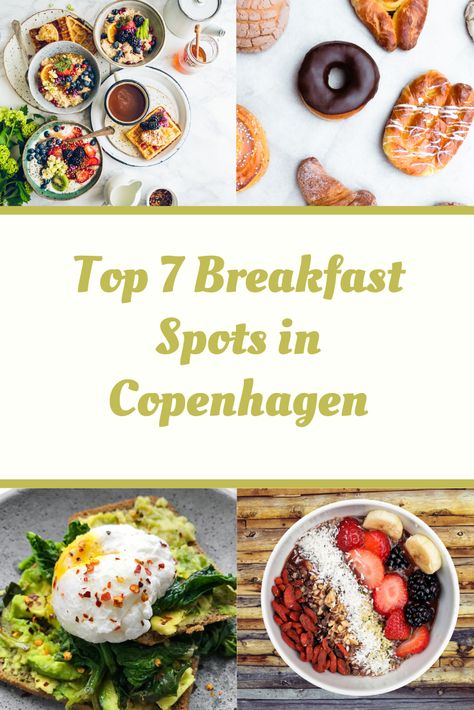 Photo of different breakfast dishes in Copenhagen - Amitylux Pin Breakfast In Copenhagen, Copenhagen Breakfast, Scandinavian Breakfast, Copenhagen Food, Organic Breakfast, Try Everything, Breakfast Places, Tasty Breakfast, Plant Based Breakfast