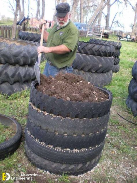 41+ Creative Ways To Repurpose Old Tires Into Adorable Things | Engineering Discoveries Tyre Garden Ideas, Repurpose Old Tires, Tyre Garden, Repurposed Tire, Tire Furniture, Tire Garden, Tire Planters, Tire Art, Tyres Recycle