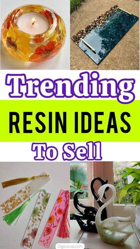 Get trending and unique resin ideas to sell for beginners. Resin Art Unique Ideas, Epoxy Resin Creations, Resin Ideas To Sell For Beginners, Uv Resin Craft Ideas, Epoxy Crafts To Sell, Unique Resin Ideas To Sell, Resin Projects To Sell, Easy Resin Crafts For Beginners, Resin Projects For Beginners