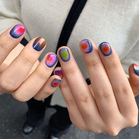 Swaggy Nails, Aura Nails, Mens Nails, Hippie Nails, Colorful Nail, Trendy Nail Art Designs, Trendy Nail Art, Nagel Inspo, Dream Nails