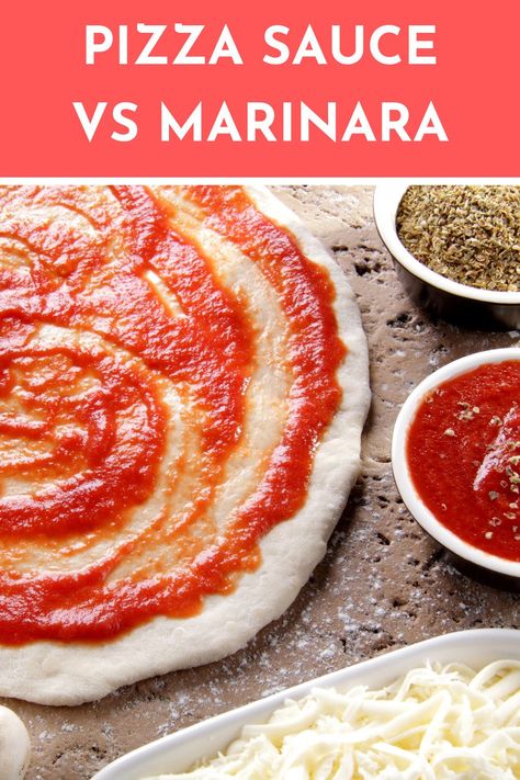 Pizza sauce and marinara sauce are two of the most widely-used tomato sauces enjoyed today but, despite what you might think, they’re not the same. Find out the difference between pizza sauce and marinara and when to use them with our cooking ingredient guide. Digiorno Pizza, Tomato Sauces, Best Marinara Sauce, The Big Green Egg, Marinara Recipe, Marinara Sauce Recipe, Pizza Sauce Recipe, Cooking Pizza, Easy Homemade Pizza