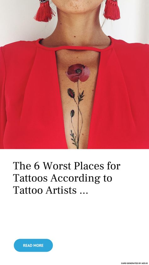 The 6 #Worst 👎 #Places for #Tattoos 💉 #According to 📝 #Tattoo Artists 🎨 ... - #Lifestyle Worst Places To Get Tattoos, Artists Lifestyle, Places To Get Tattoos, Places For Tattoos, Celebrity Tattoos, A Bad, All Time, Tattoo Artists, Lifestyle