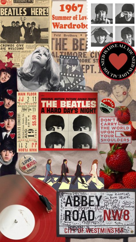 Yep this is a Beatles Collage, I love them idc <3 #vintage #collages #60s #thebeatles #thebeatlescollage #music #paulmccartney #ringostarr #georgeharrison #johnlennon #redaesthtetic Beatles Wallpaper Iphone, Beatles Collage, Beatles Baby, 60s Theme, Beatles Wallpaper, Beatles Poster, John Lennon Paul Mccartney, The Fab Four, Silly Pictures