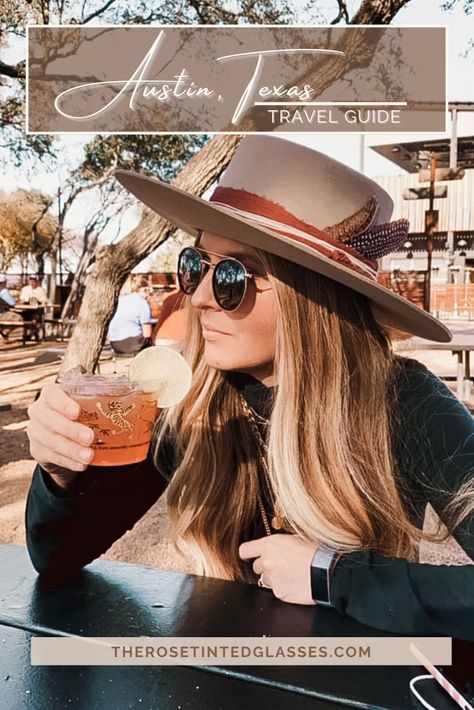 What To Wear In Austin Texas Fall, Outfits For Austin Texas, Austin Texas Outfits, Austin Outfits, Rose Tinted Glasses, Keep Austin Weird, To Do In Austin Texas, Make Your Own Hat, Center Cut Pork Chops