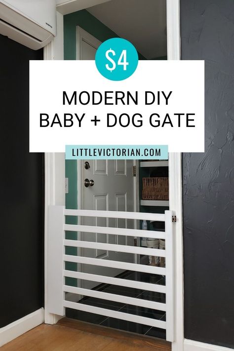 DIY dog gate for cheap ($3.75) Diy Extra Tall Pet Gate, Dog Gate Outdoor, Lake Patio, Retractable Dog Gate, Dog Gates For Stairs, Puppy Gates, Diy Dog Gate, Diy Baby Gate, Dog Gates