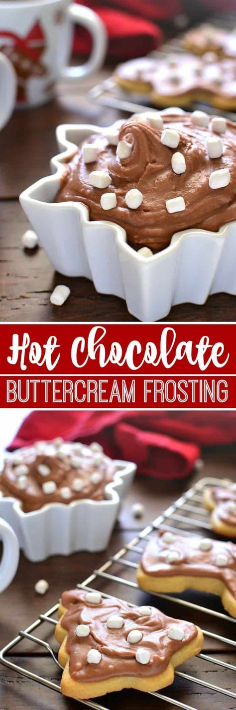 Hot Chocolate Frosting, Christmas Frosting, Drizzle Icing, Paleo Cakes, Vendor Ideas, Decorating Food, Icing Recipes, Chocolate Frosting Recipes, Chocolate Buttercream Frosting