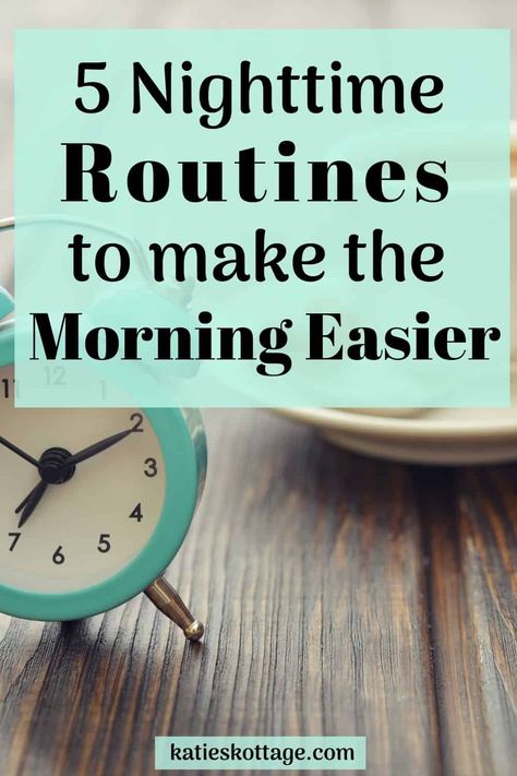 5 nighttime routines for moms that will make your morning easier. Use this nighttime routine list for successful women. These routines will help you get better sleep and feel more prepared for the next day. Routines For Moms, Daily Routine For Women, Routine List, Mom Time Management, How To Have A Good Morning, Nighttime Routine, Productive Things To Do, Easy Morning, Time Management Skills