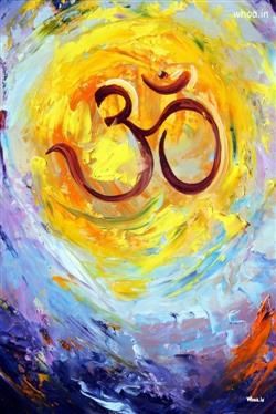 OM Hand Painting With Multi Color Background HD Image, Om Wallpaper And Images, Om Painting Images Ohm Wallpaper, Om Symbol Wallpaper, Yoga Kunst, Om Art, Arte Yoga, Yoga Symbols, Om Shanti Om, Cosmic Energy, Yoga Art