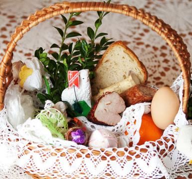 Was Your Easter Basket Blessed this Year?: Polish Easter Basket Polish Easter Basket For Blessing, Polish Easter Basket, Easter In Poland, Pascha Basket, Polish Easter Traditions, Easter Meals, Russian Easter, Polish Easter, Polish Heritage