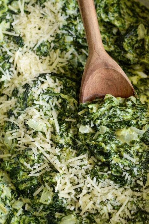 The Best Creamed Spinach Recipe In 20 Minutes | The Novice Chef