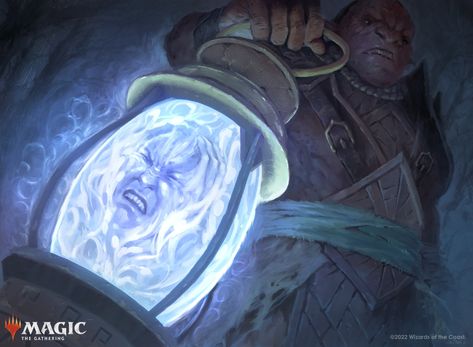 Wizards of the Coast — Art of Julian Kok Magic Lantern Fantasy Art, Lantern Fantasy Art, Fantasy Vault, Mtg Artifact, Dnd Pirate, Spell Art, Props Illustration, Ghost Lantern, Magical Artifacts