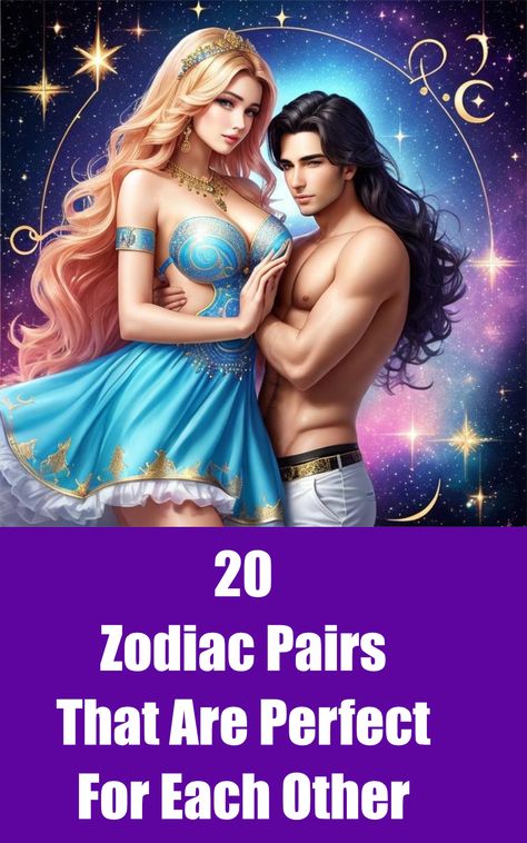 20 Best Zodiac Pairs That Are Perfect For Each Other Zodiac Sign Matches, Zodiac Sign Compatibility, Zodiac Signs Compatibility, Zodiac Matches, Best Zodiac Couples, Zodiac Signs Matches, Zodiac Signs Love Matches, Zodiac Love Matches, Moon Zodiac