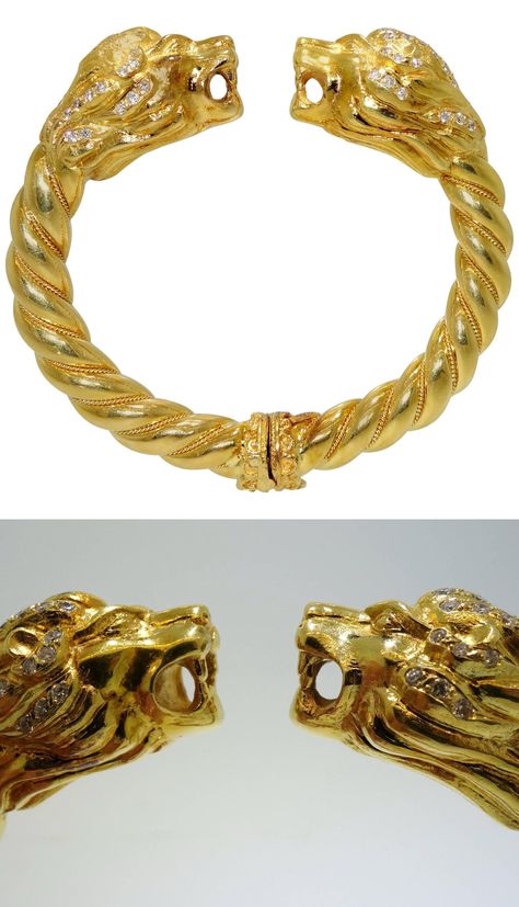 Gold Kada, Lions Head, Lion Ring, Bangles Jewelry Designs, Gold Bangle Bracelet, Gold Bangle, Bangles Jewelry, Corded Phone, Gold Bangles