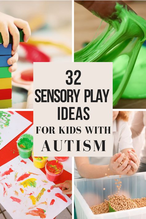 Asd Activities, Play Ideas For Kids, Sensory Play Activities, Sensory Play Ideas, Sensory Crafts, Sensory Activities Toddlers, Play Ideas, Sensory Activities, Play Activities