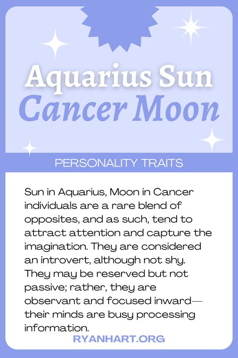 Tropical Astrology, Moon Personality, Rising And Moon Sign, Moon Person, Aquarius Sun Sign, Aquarius Sun, Moon Meaning, Rising Moon, Psychology Notes