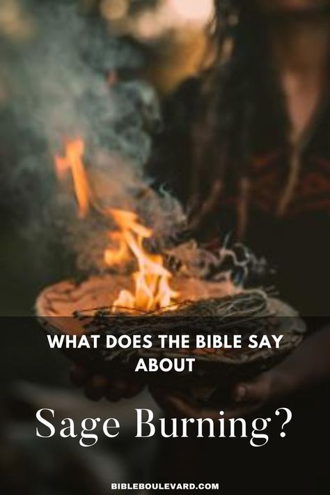 What Does the Bible Say About Sage Burning? Focusing On God, Sage Burning, Spiritual Rituals, Best Bible Verses, Bible Says, Religious Ceremony, The Bible, Bible Study, Worship