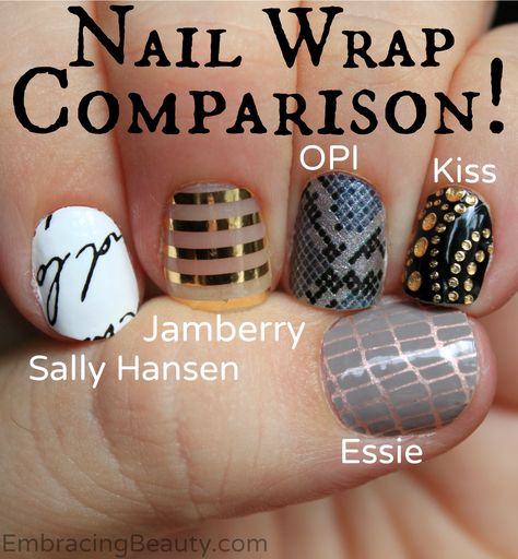 I've been thinking about doing this post for a while and I'm excited to finally be doing it!! I'm currently reviewing five different nail wrap (stickers, decals, shields, or whatever name you call them). I'm only on day two and they look the same as they did on day one, pictured above. I'm Sally Hansen Nails, Jamberry Nail Wraps, Jamberry Nails, I Love Nails, Manicure Y Pedicure, Jamberry, Sally Hansen, Nail Wraps, Love Nails