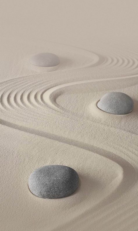 Garden,Spa,Meditation,Calm,Tranquil,Simplicity,Balance,Spirit,Circle,Spirituality,Maze,Sand,Stone,Rock?share=3 Jardin Zen Interior, Ruangan Studio, Rock Background, Zen Gardens, Zen Design, Sand Stone, Japanese Zen, 카페 인테리어 디자인, Concept Board