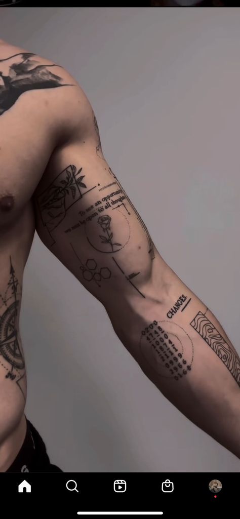 Tatuagem Masculina Pequena, Simple Tattoos For Guys, Clever Tattoos, Tattoo Inspiration Men, Forearm Tattoo Design, Leg Tattoo Men, 3d Tattoos, Modern Tattoos, Classy Tattoos