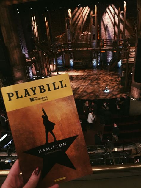 Chicago, IL | @kddavis97 Broadway Theatre New York, Hamilton Playbill, Broadway Aesthetic, Winter In Nyc, New York City Life, Aesthetic New York City, New York Lifestyle, New York Broadway, Winter In New York