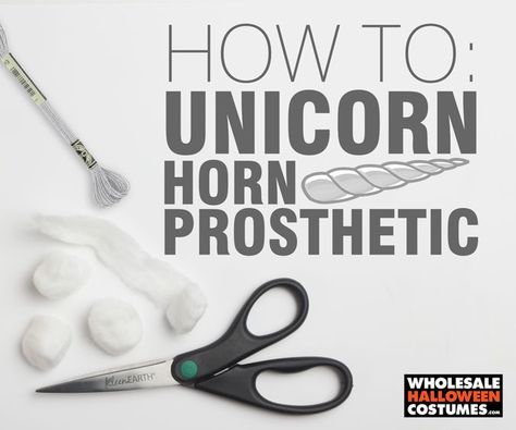 DIY Unicorn Prosthetic: 9 Steps (with Pictures) Horn Prosthetic, Unicorn Horn Diy, Diy Unicorn Horn, Diy Unicorn Horns, Succubus Costume, Scottish Unicorn, Unicorn Horn For Horse, Fantasy Crafts, Make A Unicorn