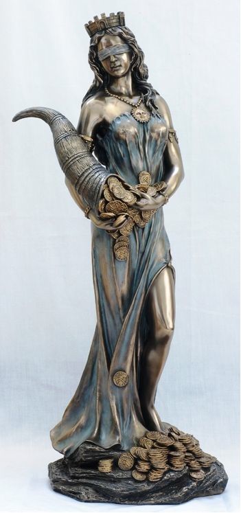 Goddess Fortuna of Prosperity http://www.bourgeon.co.uk/3-goddesses-of-prosperity/ Design Art Nouveau, Mucha Art, Goddess Sculpture, Alfons Mucha, Greek Statues, Oh My Goddess, Roman Sculpture, Bronze Figurine, Roman Goddess