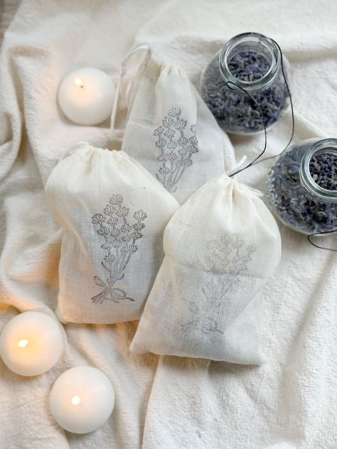 DIY Lavender Closet Sachets: Keep Your Clothes Fresh and Fragrant - Air Freshener Diy, Lavender Closet, Homemade Closet, Closet Freshener, Herbal Diy, Lavender Stamp, Diy Lavender, Moth Repellent, Lavender Benefits