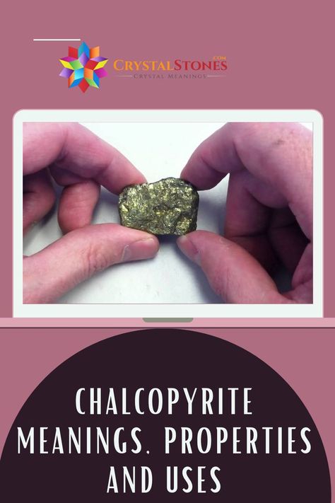 Chalcopyrite Meaning, Find Your Way, Crystal Meanings, Stone Design, The Meaning, Stones And Crystals, Reiki, Class Ring, Chakra