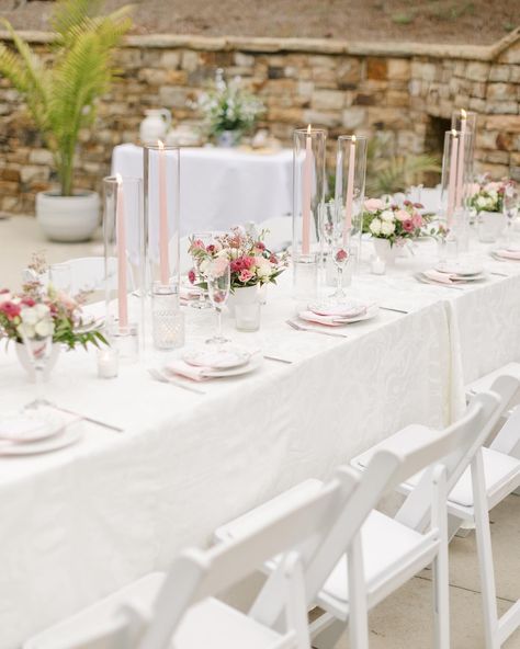 As we quote out more and more 2025 weddings, a topic we often discuss is how to decorate the head table or rectangular tables, like those seen here. 🌸 We usually present a few options for our client to choose and get inspiration from. They are then welcome to make changes either before booking or closer to the wedding date. Here is a selection of photos with different rectangular table arrangements - be sure to click through for some ideas! The photographers are listed below and tagged in ... Rectangular Table Decor Wedding, Bud Vases And Taper Candles, The Wedding Date, Head Table, Rectangle Table, Table Arrangements, More And More, Wedding Date, This Is Us Quotes