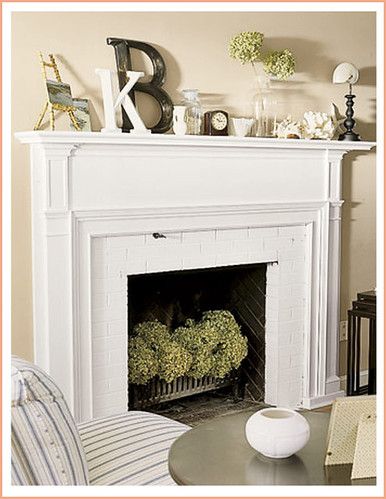 Unused-Fireplace-Greenery-Plants | What to Do with an Unused… | Flickr Fireplace Filler, Unused Fireplace, Design Camino, Fireplace Mantle Decor, Old Fireplace, White Fireplace, Faux Fireplace, Home Fireplace, Fireplace Makeover