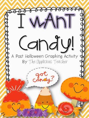 Candy Math, Day After Halloween, I Want Candy, Halloween Math Activities, Teaching Freebies, Real Life Math, November Ideas, Halloween Lesson, 2nd Grade Activities