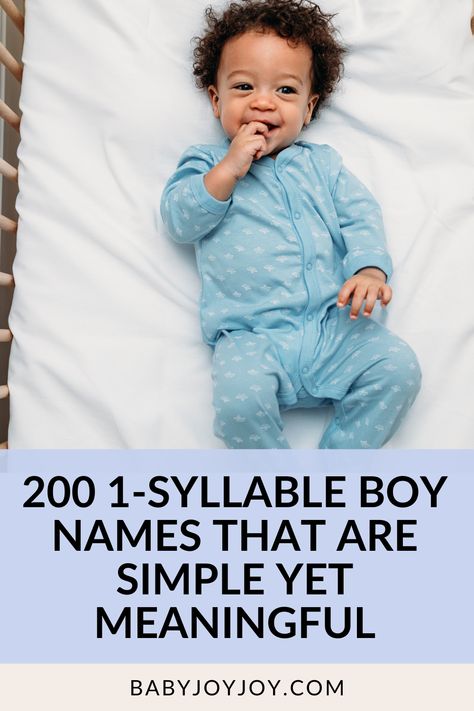 Embrace simplicity and cuteness with our long list of 1-syllable boy names! Easy to remember and oh-so-charming, these names are perfect for your precious little boy. Explore this collection and find the ideal one-syllable name that adds a touch of sweetness to your baby's identity! 🌟👶 #OneSyllableBoyNames #BabyNames #BabyBoyNames 1 Syllable Boy Names, One Syllable Boy Names, One Syllable Names, Ford Fox, Baby Boy Names, Boy Names, Baby Names