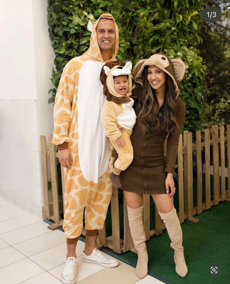 65 Perfect Halloween Costumes for Your Family of 3 - Just Simply Mom Halloween Costume Family, Olaf Costume, Safari Costume, Costume Family, Giraffe Costume, Penguin Costume, Halloween Costumes For Family, Cow Costume, Costume Works