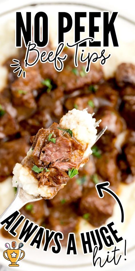 No Peek Beef Tips Tender Beef Stew Meat, Tenderloin Tips Recipe, No Peek Beef, No Peek Beef Tips, Beef Tips And Rice, Slow Beef Stew, No Peek, Shaggy Haircut, Beef Tip Recipes