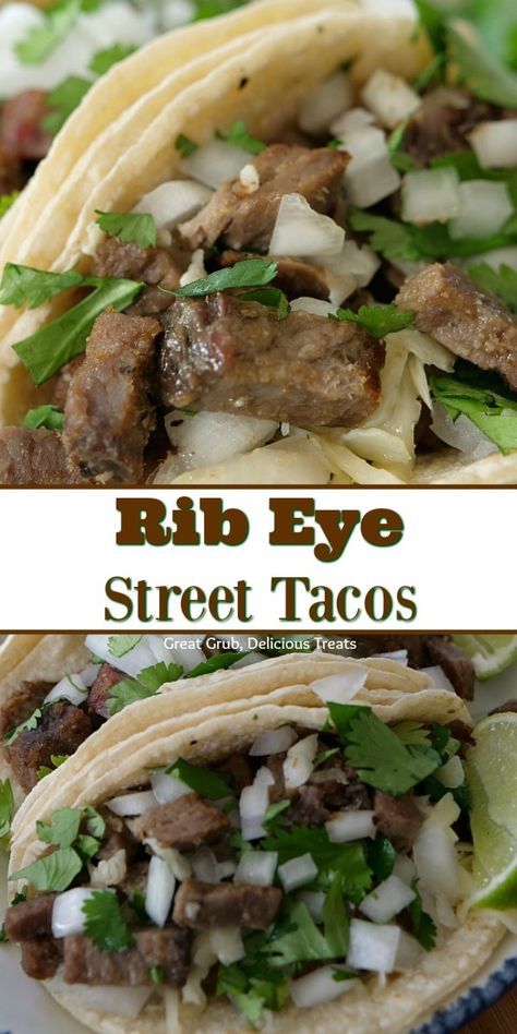 Leftover Steak Tacos Recipes, Ribeye Tacos, Leftover Ribeye, Leftover Steak Recipes, Cuban Recipe, Steak Taco Recipe, Street Taco Recipe, Latin Dishes, Tacos Recipes