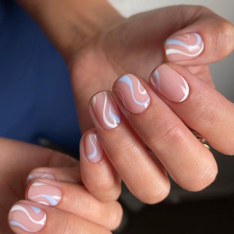 35 Cute Short Nails Ideas and Designs – May the Ray Cute Short Spring Nails, Summer Short Nail Designs, Cute Short Nail Designs, Really Short Nails, Really Long Nails, Short Nails Ideas, Cute Summer Nail Designs, Summer Gel Nails, Cute Short Nails