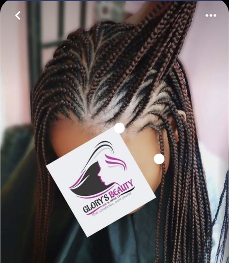 Cornrows Natural Hair, Cornrows Braids For Black Women, Bob Braids Hairstyles, Feed In Braids Hairstyles, African Hair Braiding Styles, Box Braids Hairstyles For Black Women, Braided Cornrow Hairstyles, Afrikaanse Mode, Crown Hair