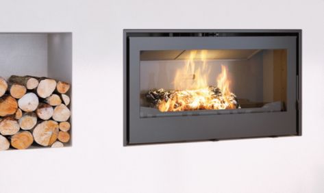 The Axis I1000IB Inbuilt Wood Fireplace features a truly contemporary design with zero clearance technology for easy installation. Inbuilt Wood Fireplace, Contemporary Fireplace Designs, Nantucket Style, Contemporary Fireplace, Wood Fireplace, Simplistic Design, Fireplace Design, Ceiling Height, Art And Technology