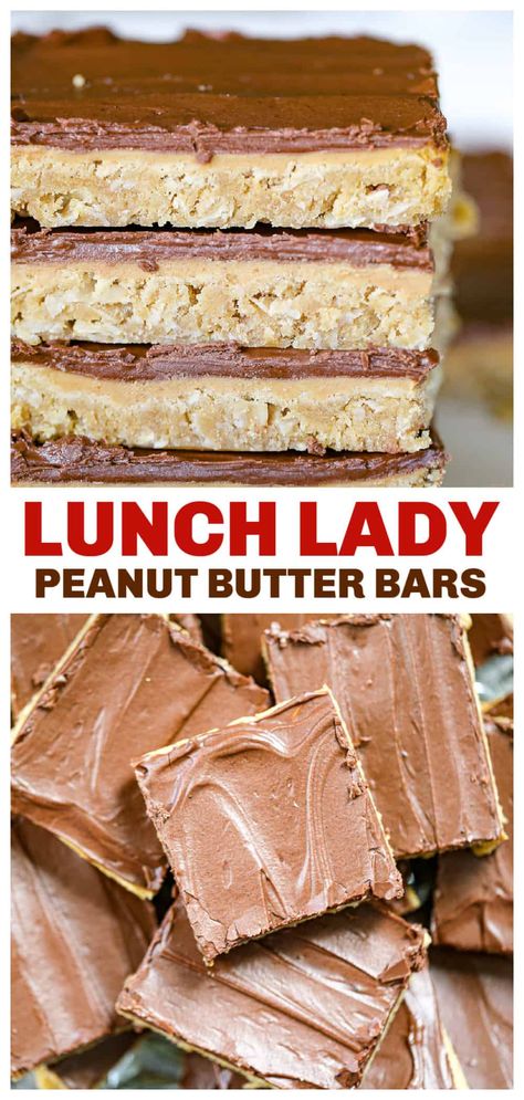 Butter Chocolate Frosting, Lunch Lady Peanut Butter Bars, Sweet Bars, Baking Challenge, Peanut Butter Bars Recipe, Healthy Peanut Butter Cookies, Cookie Recipes For Kids, Cookie Recipes From Scratch, Cookie Base