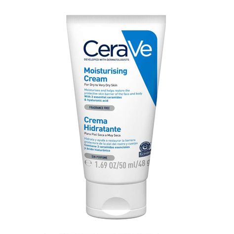 6) Moisturising Cream - Feelunique Cerave Moisturizing Cream, Moisturizing Cream, Body Cream, Hyaluronic Acid, Face And Body, Dry Skin, Sensitive Skin, Cream, Skin