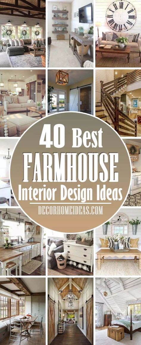 Farm Houseplans Interior, Farmhouse Interior Design Ideas, Country Chic Living Room, Rustic Rooms, Rustic Farmhouse Interior, Barndominium Interior, Modern Farmhouse Living Room Decor, Farmhouse Trends, Rustic Farmhouse Living Room