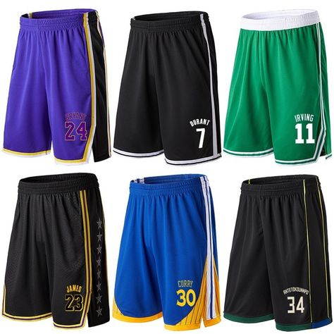 Man Elastic Pockets Short Baseball Football Sport Breathable Pant Gym Sprotwear Lakers Team Basketball Shorts Men 2XL Loose Get coupon $299 Save $15 Here is the link🔥 http://sale.dhgate.com/fWaoOL34 Basketball Shorts Men, Lakers Team, Jersey Pants, Pants Loose, Summer Sports, Shorts Men, Sports Basketball, Basketball Shorts, Basketball Jersey