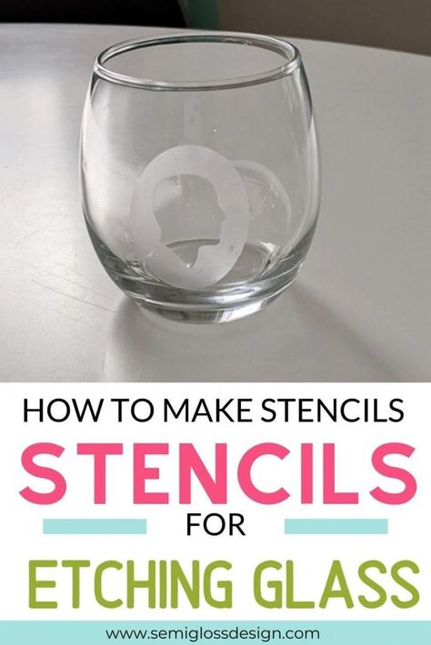 How To Etch Glass Diy Stencil, Wedding Etched Glass Ideas, Glass Etching Ideas, Diy Glass Etching, Etching Glassware Diy, Glass Upcycle, Etched Glass Windows, Glass Etching Diy, Etching Diy