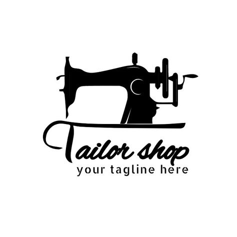 sewing logo/machine/tailor shop/icon/brand | PosterMyWall Sewing Machine Logo, Tailor Logo Design, Bridal Logo, Logo Design App, Conference Logo, Sewing Logo, Corporate Logo Design, T Shirt Logo Design, Shirt Logo Design