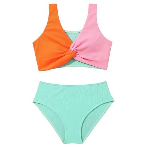 Swimsuits For Girls 10-12, Preppy Swimsuit, Halter Top Bathing Suits, Cute Bathing Suits, Cute Preppy Outfits, 2 Piece Swimsuits